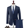 Machine-washable suit sets, men's best man suits, wedding gowns, wool casual men's suits, business formal wear, professional attire Item Picture